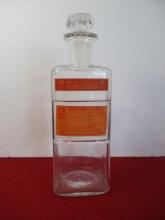 A.McDonald Drugs & Jewelry Jewell Iowa Apothecary Bottle