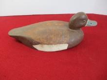 Canadian Maritime Hand Carved Wooden Decoy-Bluebill