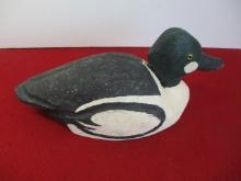 Canadian Maritime Hand Carved Wooden Decoy-Goldeneye