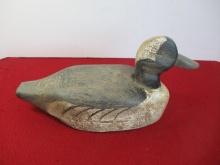 Canadian Maritime Hand Carved Wooden Decoy-Bufflehead
