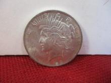 1923 U.S. Silver Peace Dollar Coin