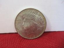 1925 U.S. Silver Peace Dollar Coin