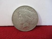 1927-D U.S. Silver Peace Dollar Coin