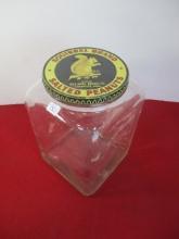 *Squirrel Brand Salted Peanuts Advertising Jar