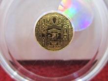 1/200th Ounce .9999 Gold Coin-B