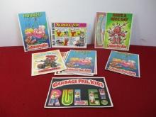 1986 Vintage 5"x7" Garbage Pail Trading Cards