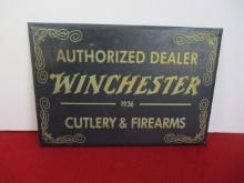*Special Item- 1936 Authorized Winchester Vintage Dealer Sign
