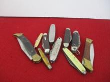 Mixed Pocket Knives-Lot of 10
