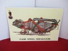 Case Steel Separator Tin Sign