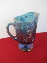 Carnival Glass Pitcher