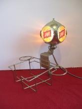 Schlitz Advertising Condiment/Napkin Table Side Holder