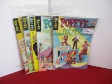King Comics Popeye Comic Books-Lot of 5