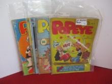 *Dell Comics Popeye Comic Books-Lot of 5