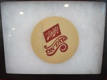 *Special Item-Vince Lombardi Autographed Coaster