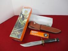Marble's Gladstone-Collectors Edition  Black Micarta/Brass Survival Knife