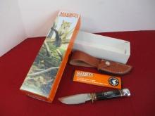 Marble's Gladstone-Custom Tailcraft Buffalo/Aluminum Fixed Blade Knife