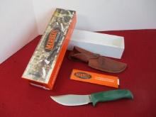 Marble's Gladstone-Woodcraft Safegrip Fixed Blade Knife