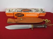 *Marble's Gladstone-9.5" R.W. Loveless Approved Brass Half Guard Dagger