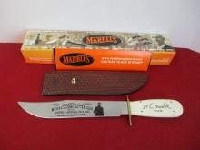 *SPECIAL ITEM-Marble's Model 2008 Trailmaker Game Getter Full Guard Knife #43 of 50.