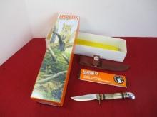 Marble's Gladstone-Stag/Aluminum Skin-Dress-Fillet Knife