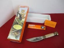 *SPECIAL ITEM-Marble's Gladstone Terry Redlin Tribute Series III 622 of 1000 Curly Maple Knife