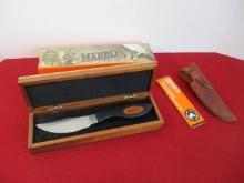 *SPECIAL ITEM-Webster L. Marble #15 of 100 Contemporary "Signature" Woodcraft Knife