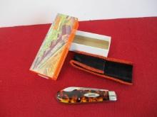 Marble's Gladstone-English Jack Tortoise 2-Blade Folding Pocket Knife