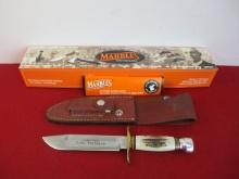 *Marble's Gladstone-Lake Michigan Series Stag/Aluminum Fixed Blade Knife #1 of 50