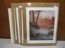 Unframed Mixed Wildlife Art Signed & Numbered Prints-Lot of 11
