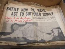 1940's + 50's Historic Newspapers