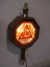 Blatz Lightup Advertising Wall Sconce