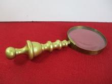 Solid Brass Magnifier