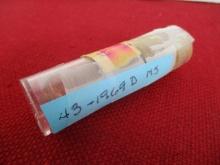1969-D MS Pennies-Tube of 43