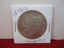 *1878-CC Morgan Silver Dollar Coin-B