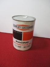 Harley Davidson One Quart Advertising Oil Can