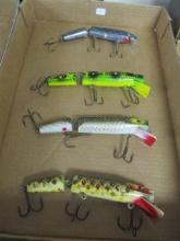 Tyrant Tackle Jointed Musky Lures-Lot of 4 (A)