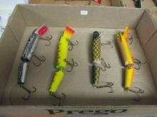 Tyrant Tackle Jointed Musky Lures-Lot of 4 (B)