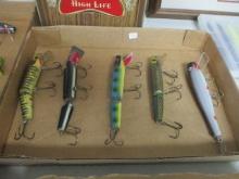 Tyrant Tackle Jointed Musky Lures-Lot of 5