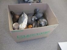 Hand Carved Wooden Canadian Maritime Decoys-All Remaining Decoys