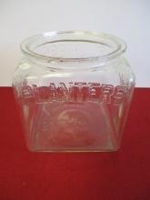 Planters Embossed Nut Jar