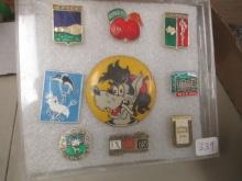 Mixed 1940's Russian Pins