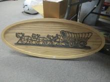 Retail Wagon Display Sign