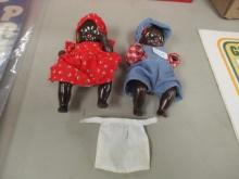 Pair of Black Americana Dolls