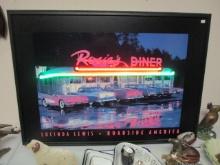 Rosie's Diner Neon Sign