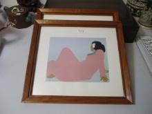 Pair of Signed Prints
