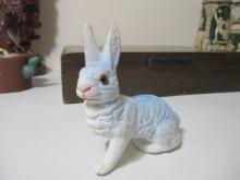 Early German Figural Papermache Rabbit Candy Container