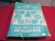 Vintage Shiny Bright Christmas Ornaments