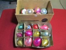 Vintage Shiny Bright Christmas Ornaments