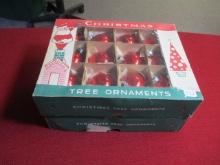 Vintage Shiny Bright Christmas Ornaments