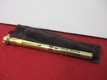 GMC Truck Service NOS Advertising Brass Tire Gauge